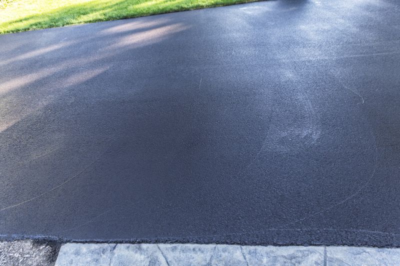 Fresh Asphalt Sealings