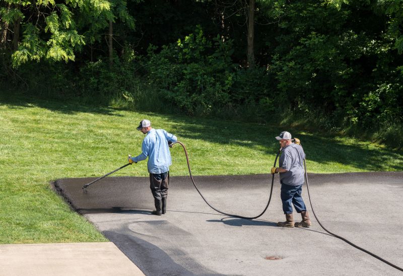 Sealing a Driveway